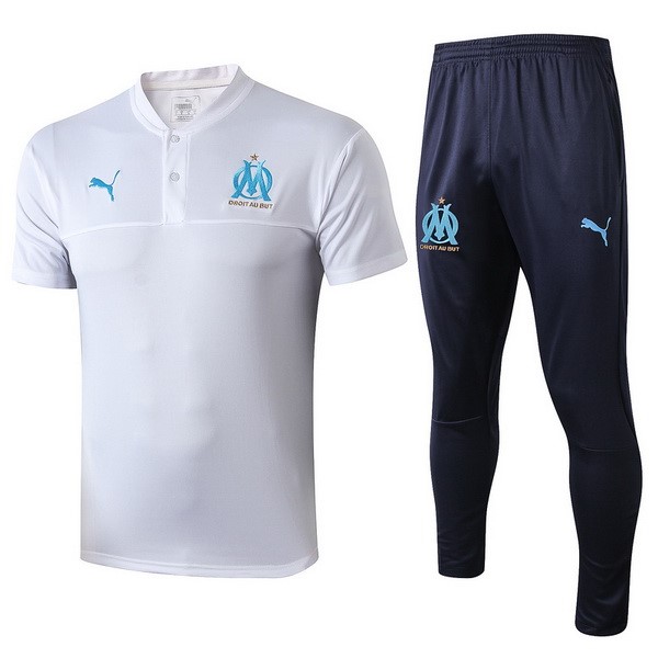 Polo Marsella Conjunto Completo 2019/20 Blanco